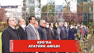 KSO’da Atatürk anıldı