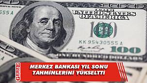 Merkez Bankası yıl sonu enflasyon ve dolar tahminini yükseltti