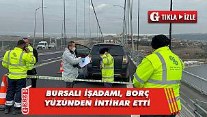 Osmangazi Köprüsü'nde intihar