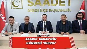 Saadet Gebze'den Kıbrıs vurgusu