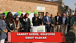 Saadet Gebze’den ‘Umut Ormanı’ çalışması