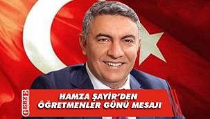 Şayir, 24 Kasım Öğretmenler Günü'nü kutladı