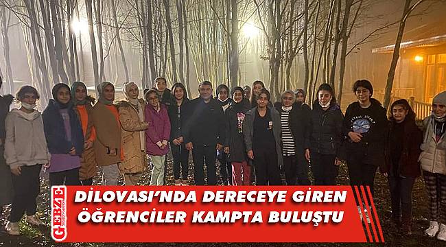 Şayir, başarılı öğrencilerle kampta buluştu