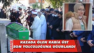 Servis kazasında ölen Üst, toprağa defnedildi