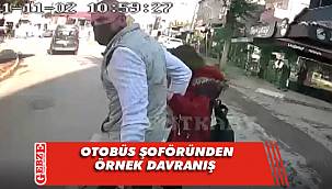 Şoför Hakan Akdeniz'den örnek davranış