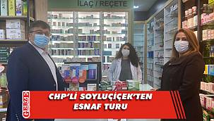 Soyluçiçek, Şekerpınar’da esnafı gezdi