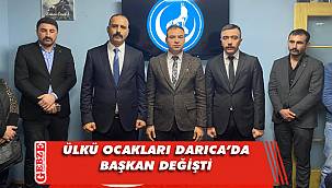Ülkü Ocakları Darıca'da bayrak değişimi