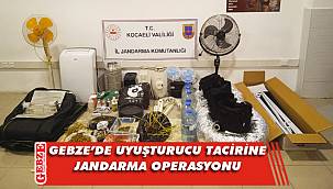 Uyuşturucu yetiştirmek için evine düzenek kurmuş