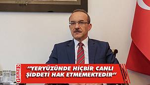 Vali Yavuz'dan 25 Kasım mesajı