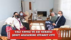 Vali Yavuz ve eşi, Gebze’de gönüllere dokundu