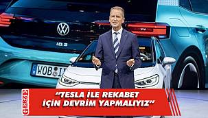 Volkswagen; Tesla ile rekabet için devrim yapmalıyız