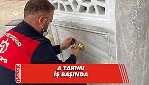 Yeni Cuma Camii’nin çalınan muslukları yenilendi