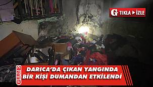 Yere düşen mum odayı yaktı