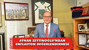 Zeytinoğlu, Ekim enflasyonunu değerlendirdi