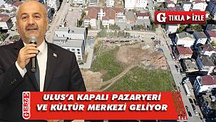 Zinnur Büyükgöz’den Ulus’a proje müjdesi