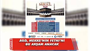 AGD’den Gebze, Darıca ve Çayırova’da program