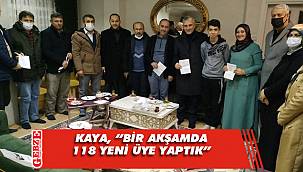 AK Gebze’nin üye çalışmaları sürüyor