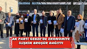 AK Parti, Gebze'de ekonomik gelişmeleri anlattı