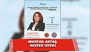 Aktaş mütevelli heyetine aday 