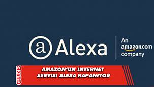 Amazon'un internet servisi Alexa kapanıyor