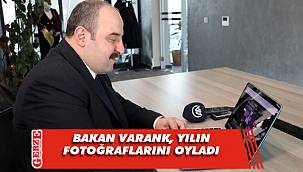 Bakan Varank, yılın fotoğraflarını Gebze'de oyladı