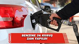 Benzine zam geldi