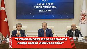 Bilgin, asgari ücret hakkında konuştu