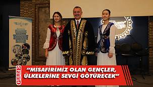 Büyükakın, uluslararası öğrencilerle bir araya geldi