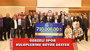 Büyükgöz’den amatör spor kulüplerine destek