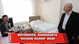 Büyükgöz'den Gebzeli Ramazan'a moral ziyareti