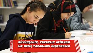 Büyükşehir genç yazarları keşfedecek