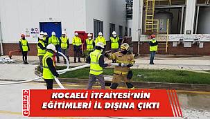 Büyükşehir İtfaiyesi’nden il dışı eğitim