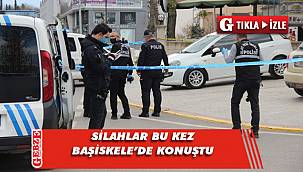 Caddede karşılaşan husumetliler dehşet saçtı