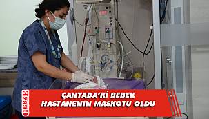 Çantada bulunan bebeğe devlet sahip çıktı