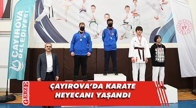Çayırova'da karate rüzgarı esti