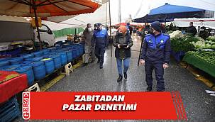 Çayırova'da pazar denetimi