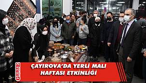 Çayırova’da Yerli Malı Haftası kutlandı