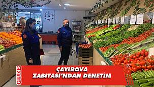 Çayırova'da yılbaşı denetimi