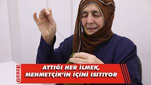 Çayırovalı Fatma teyzenin gayreti duygulandırdı