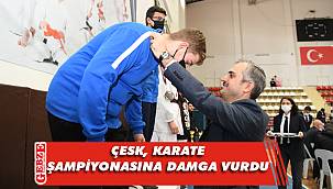 ÇESK, Karate Şampiyonası'nda 30 madalya kazandı