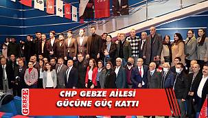 CHP Gebze’den coşkulu yeni üye programı
