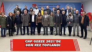 CHP Gebze’den yılın son toplantısı
