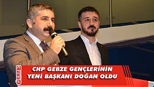 CHP Gebze'nin gençlerine yeni başkan