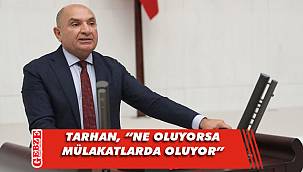 CHP’li Tarhan’dan AFAD hakkında soru önergesi