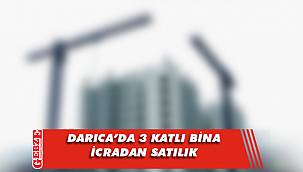 Darıca'da 3 katlı bina icradan satılık