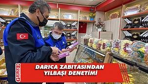 Darıca'da yılbaşı denetimi