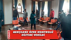 Darıca Kaymakamlığı'ndan bekçilere öfke eğitimi