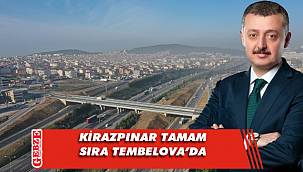 Dev projede Kirazpınar köprüsü kullanıma açıldı