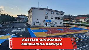 Dilovası Köseler Ortaokulu sahalarına kavuştu