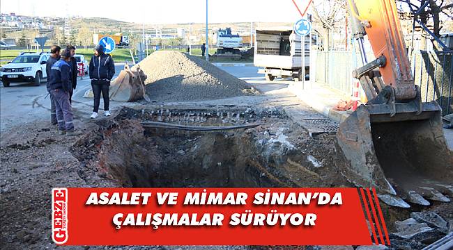 Dilovası’nda altyapı çalışmaları sürüyor